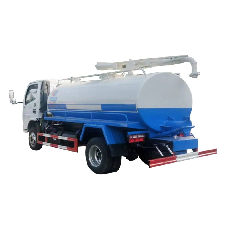 5ton 5000liters Vacuum Sewage Cleaning Truck Septic Tank Truck For Sale In South Africa