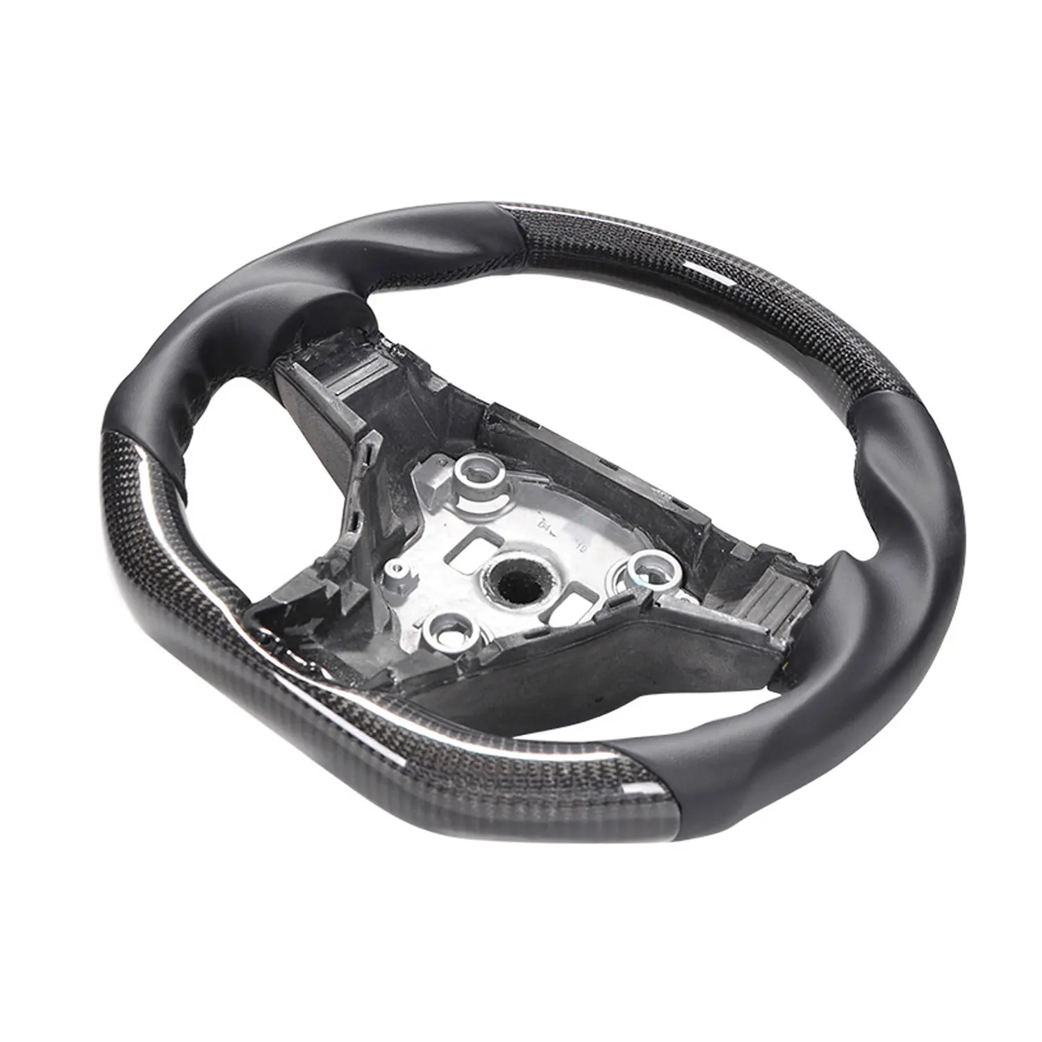 Carbon Fiber Steering Wheel For Tesla Model 3 Model Y Car Steering Wheel