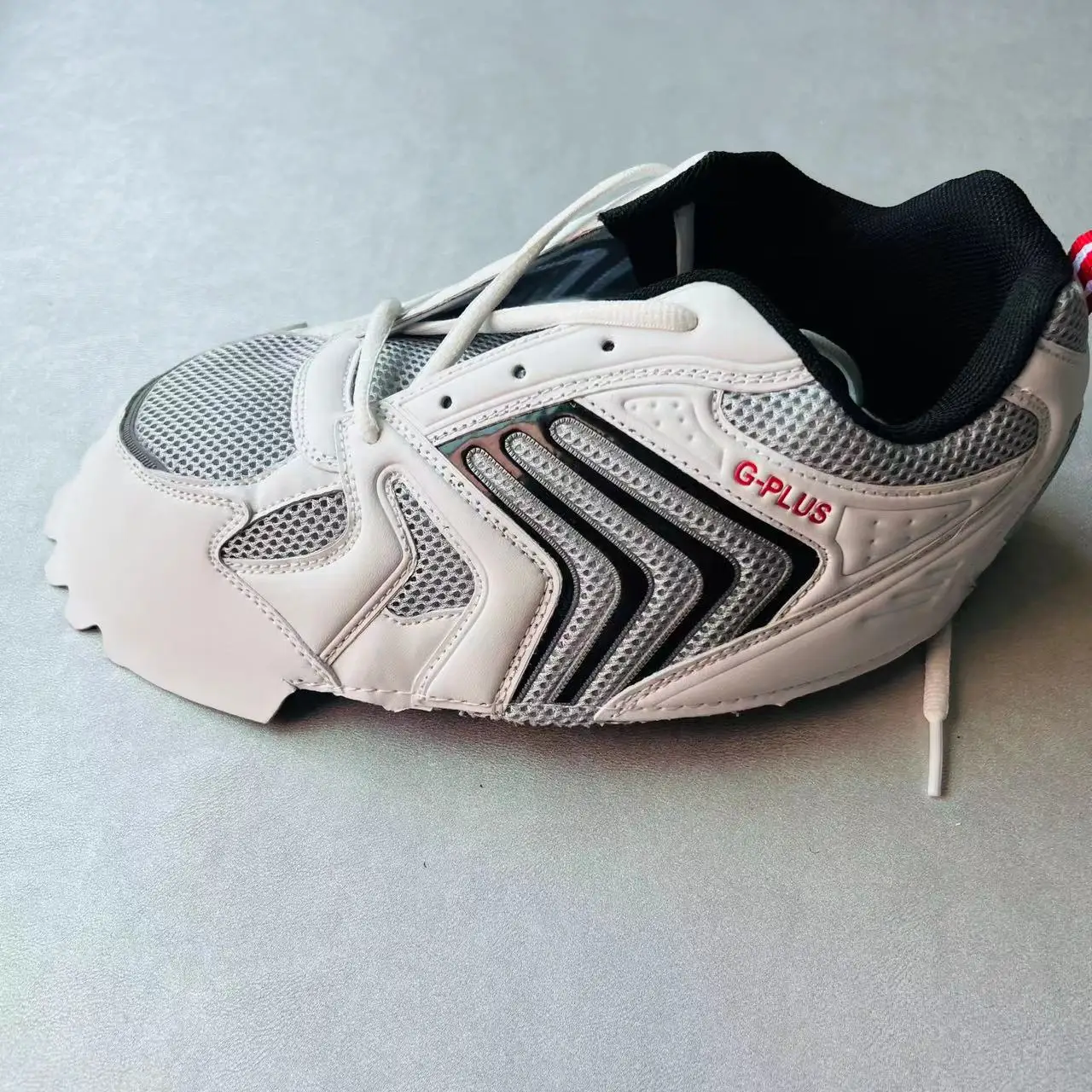 Knitted Fabric Polyester Dot Design Fly Knitting Sock Semi-Finished Football shoe upper