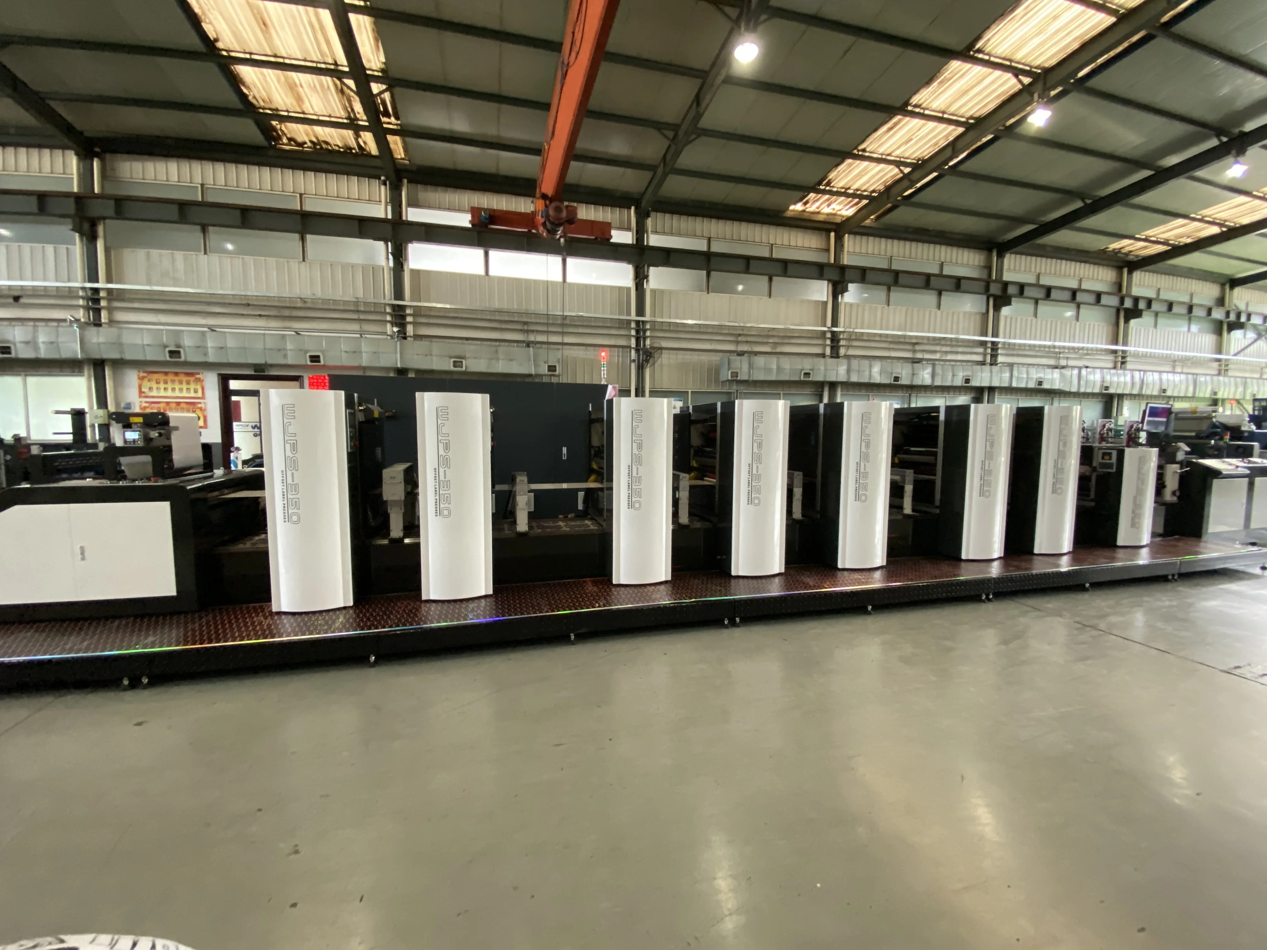 WJPS-660 прерывистая роторная офсетная печатная машина для этикеток