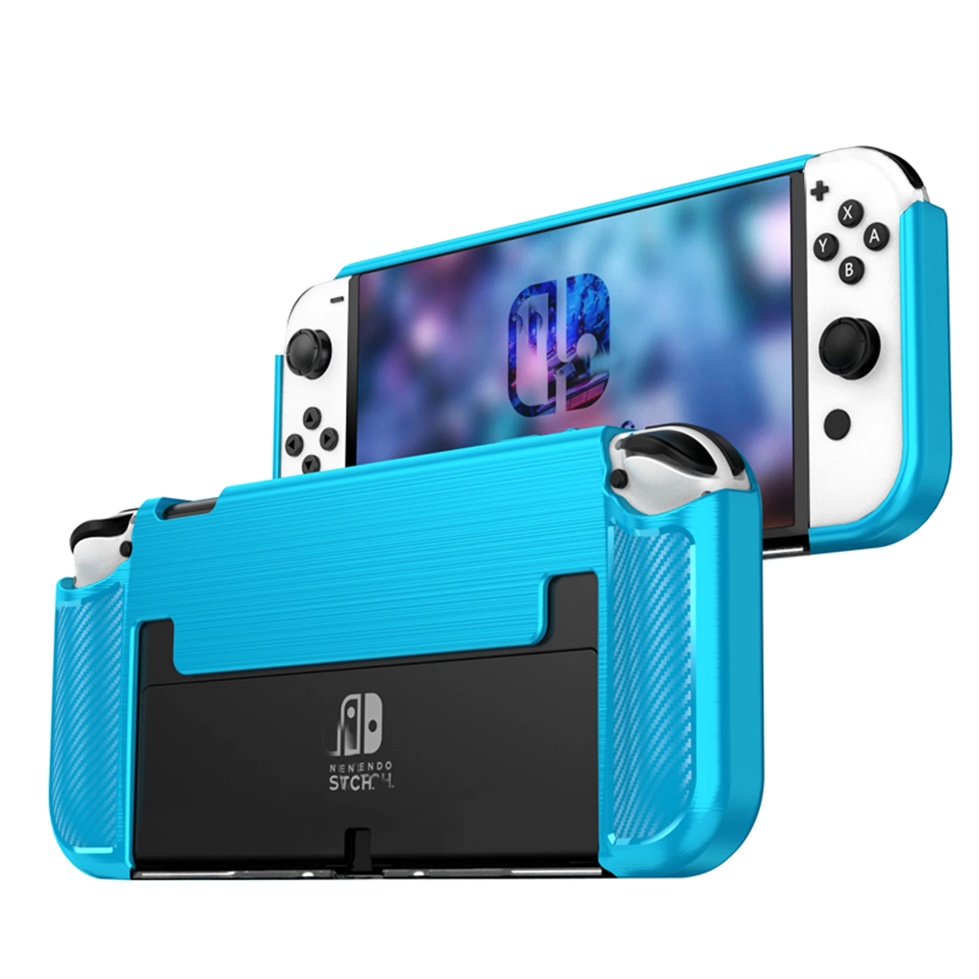 Чехол для Nintendo Switch мягкий Противоскользящий ударопрочный защитный чехол консоли