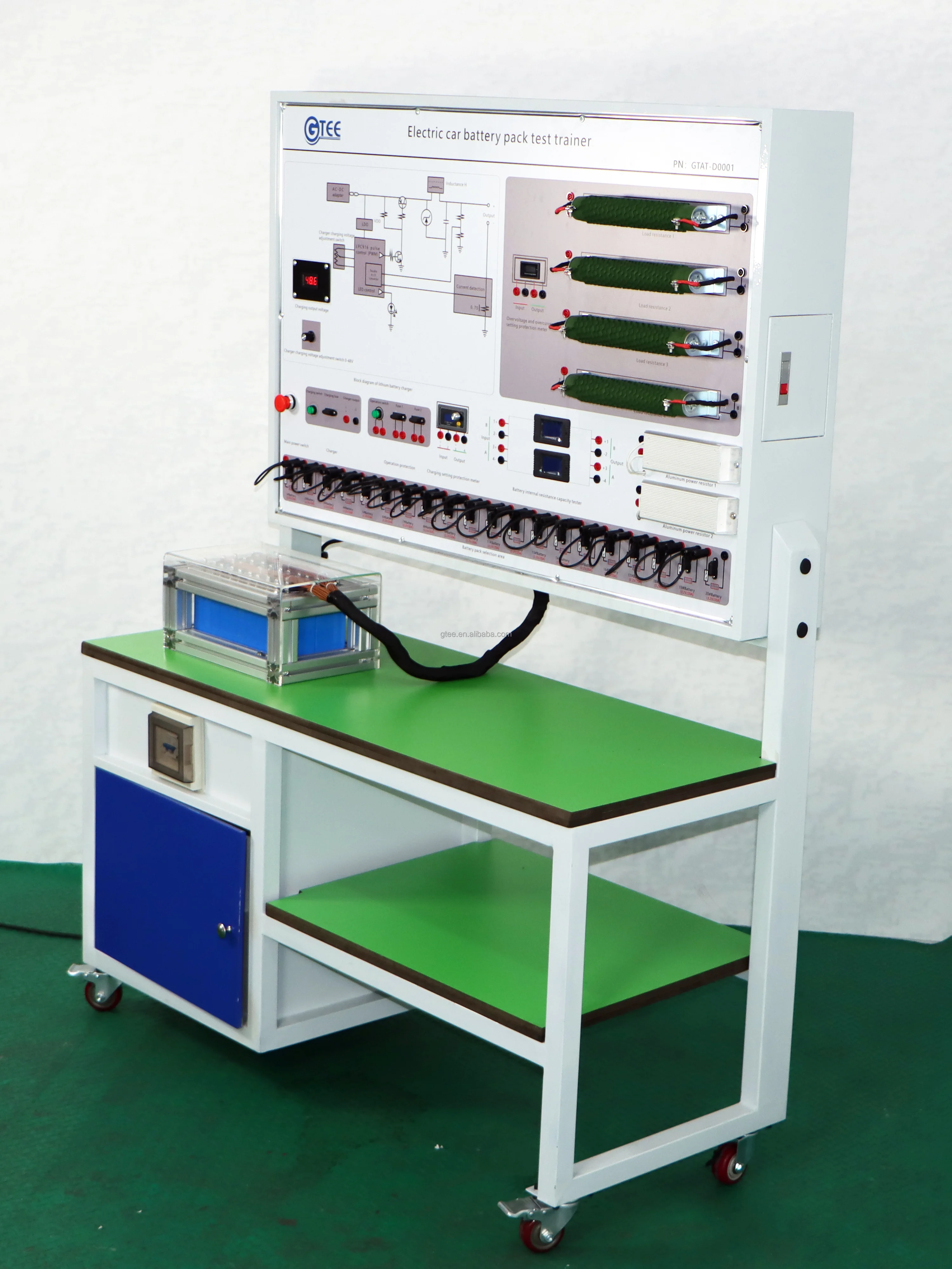 New energy automobile educational device electric vehicle training device electric car battery pack test trainer