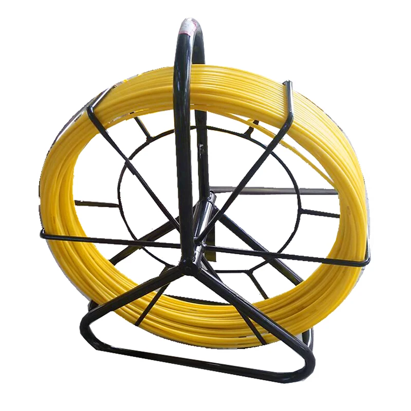 
Fiberglass duct rodder for optical fibre cables 