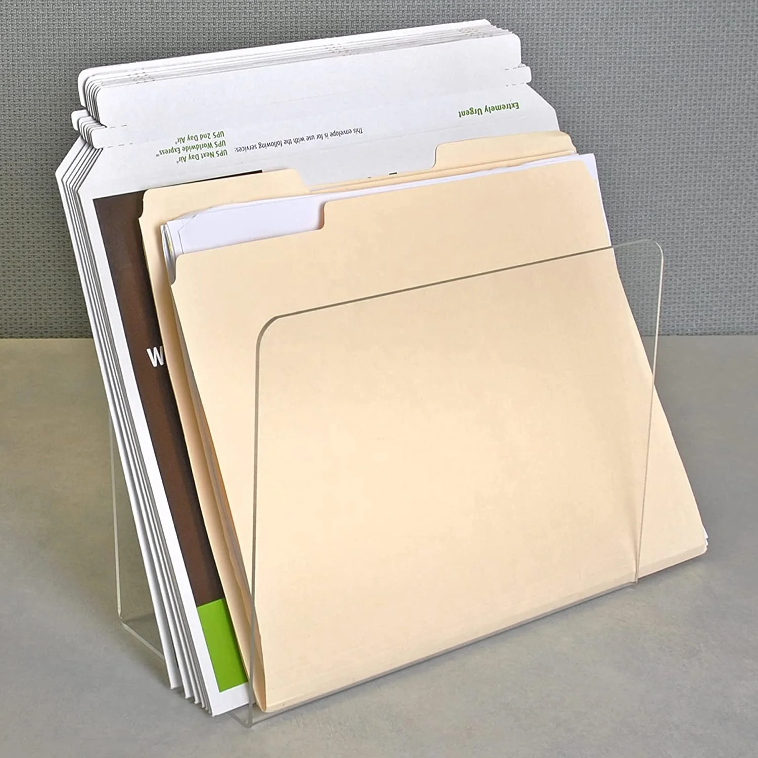 Wholesale document magazine file holder office paper file holder A4 document file holder