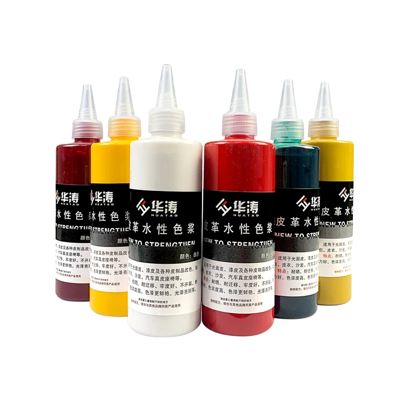 Пигментная паста для ремонта кожи мебели на водной основе, цветная паста для ремонта и окрашивания диванов