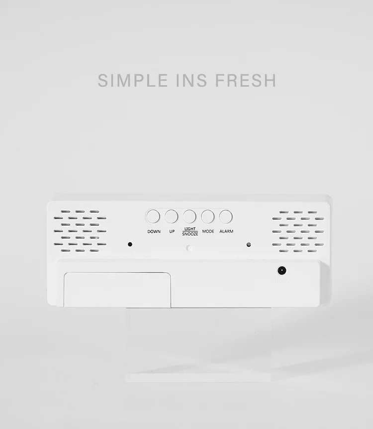 Hot Selling Digital Clock Simple Style Clock LED Electronic Alarm Clock Suitable for Living Room and Bedroom
