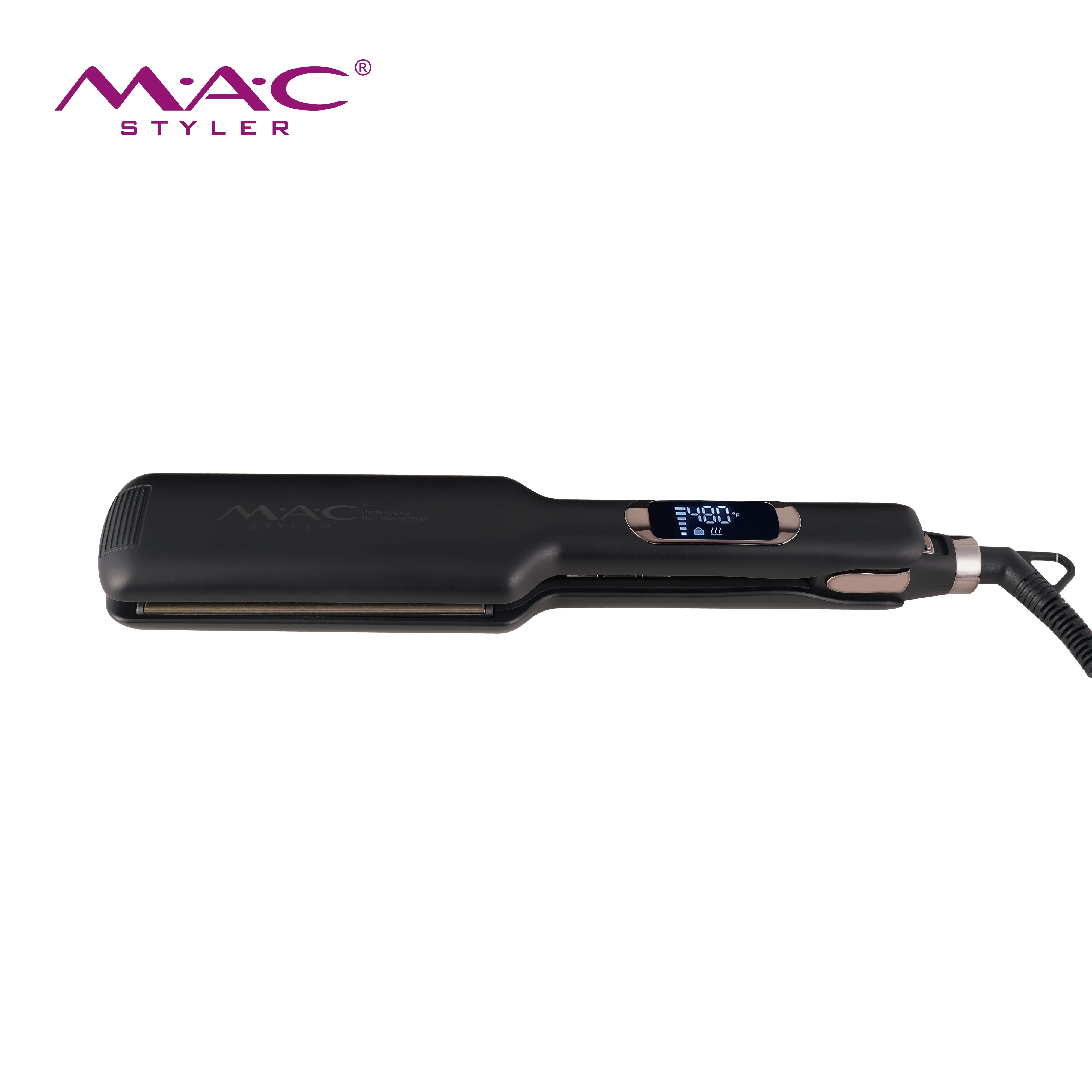 Planchas De Cabello Profesional Salon Tools Styler Professional 480 Degrees Hair Straightener Wide Plate Titanium Flat Iron
