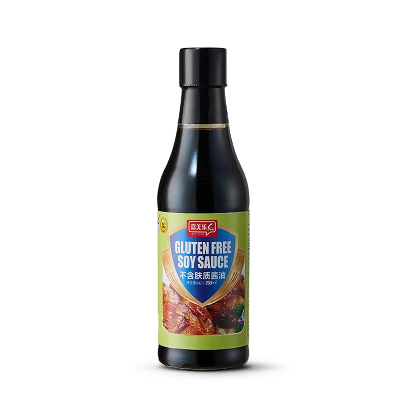 Chinese manufacturer No Addititives premium light liquid soy sauce gluten free light soy sauce