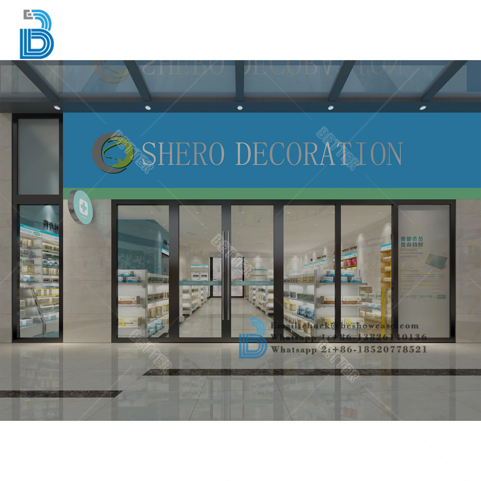 Pharmacy Interior Design Pharmacy Shelves Display Furniture Pharmacy Shop