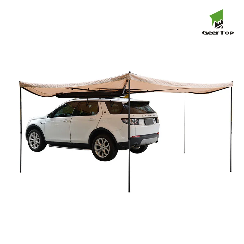 2022 GeerTop 270 degree 420D oxford cloth waterproof PU2000mm radius 2m car side awning