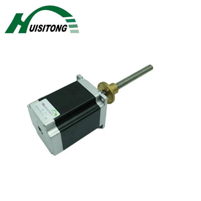 Newly manufactured Nema 23 cordless shaft linear motor actuator 57 mm 1.8 degree stepper motor