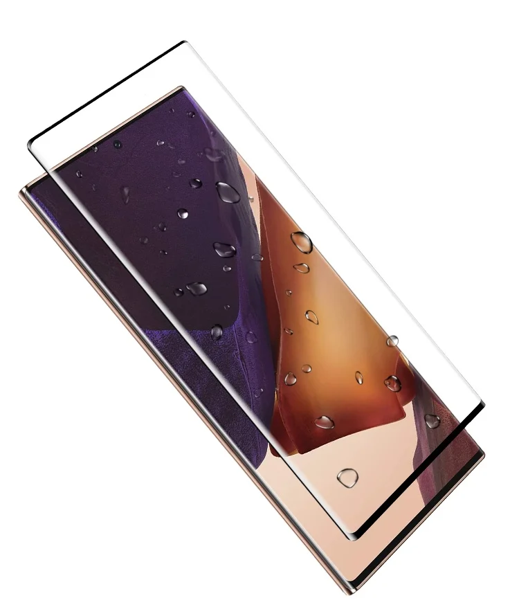 3D полный изогнутое Закаленное стекло протектор экрана сотового телефона для Samsung Galaxy Note 20 Ультра