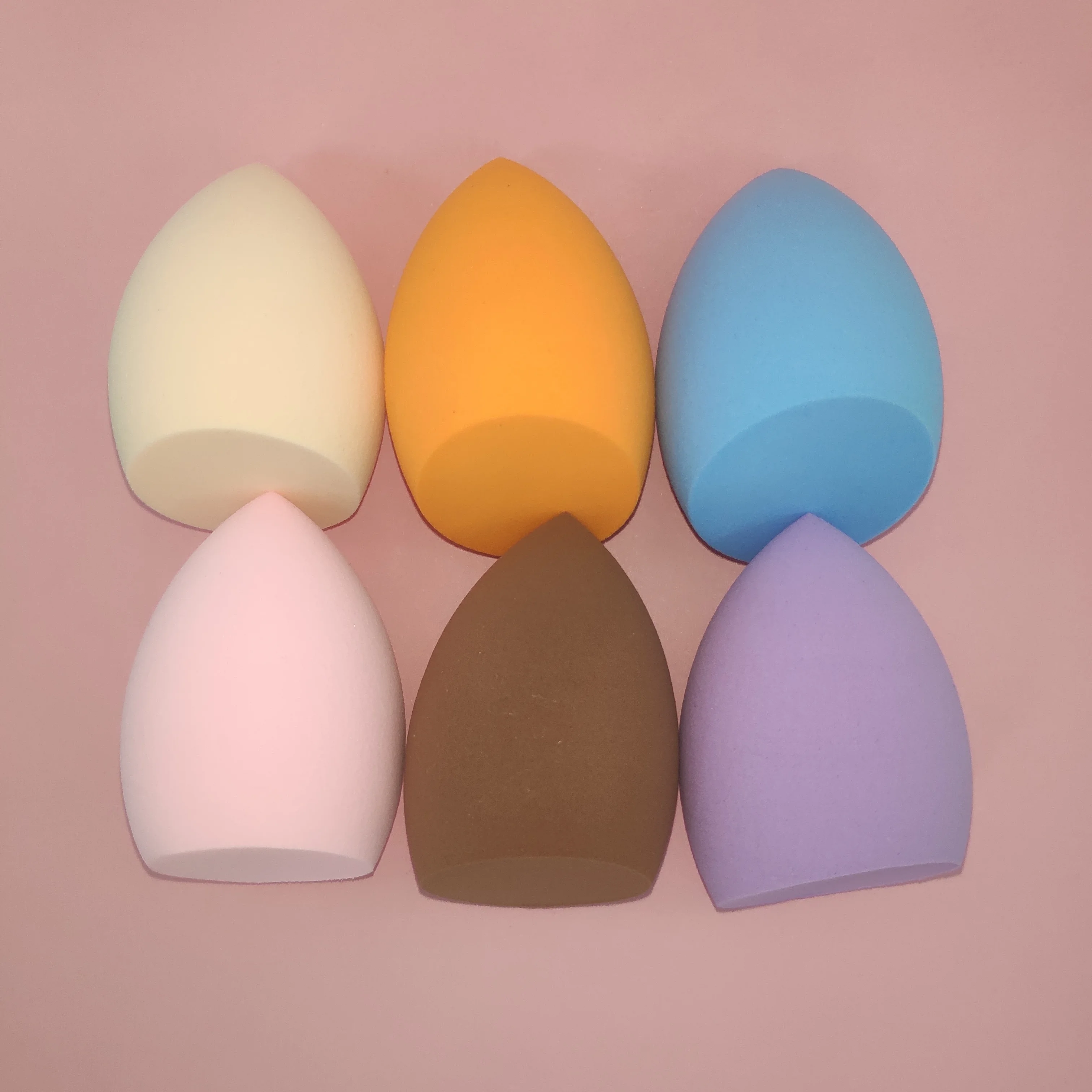 Wholesale super soft beauty makeup sponge egg cosmetics blender packaging custom logo make up sponge