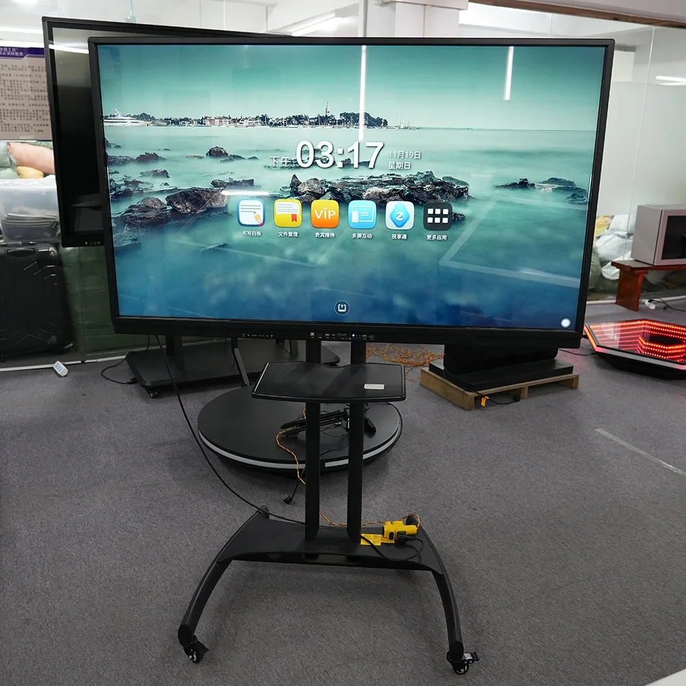 Smart Board 65 inch Interactive Whiteboard 4K Touchscreen Digital Presentation Electronic Smart Whiteboard for Classroom