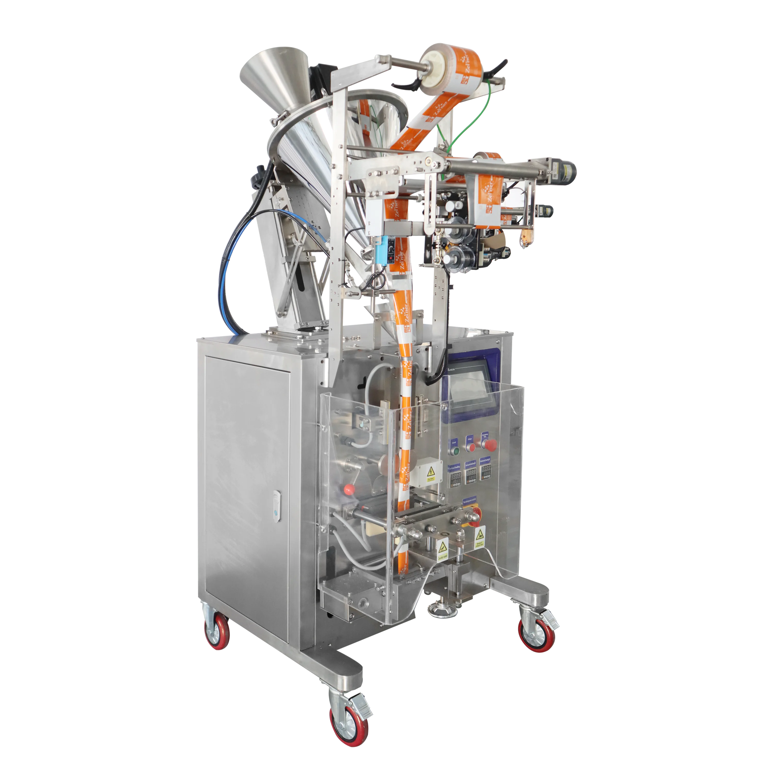 2023 Hot Sales Automatic Multi-function Nuts Beans Packing Machine Small Plastic Bags Tea Dried Fruits Packing Machine from LOM