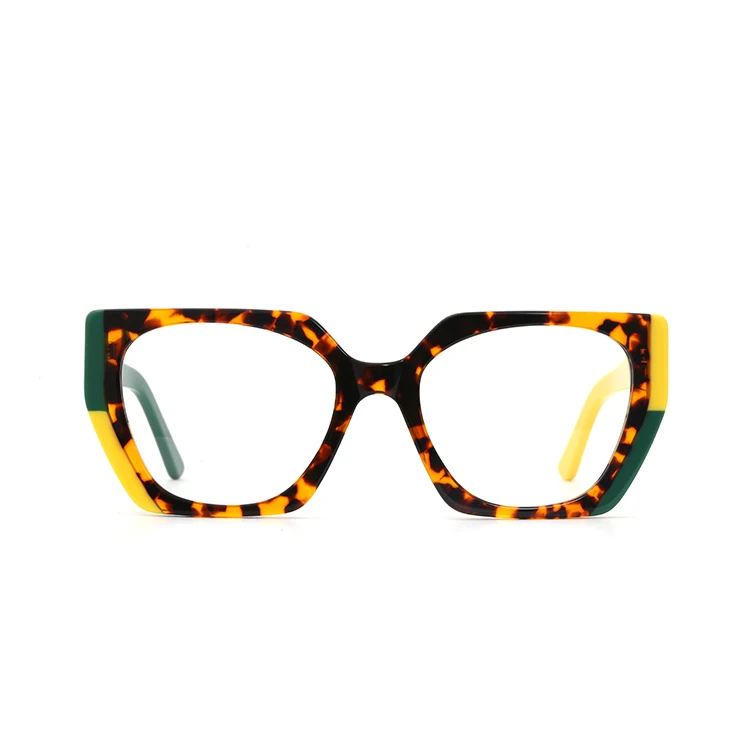 Женские дизайнерские очки AWT008 Уникальные Модные Цветные ацетатные ручной работы оправы для очков