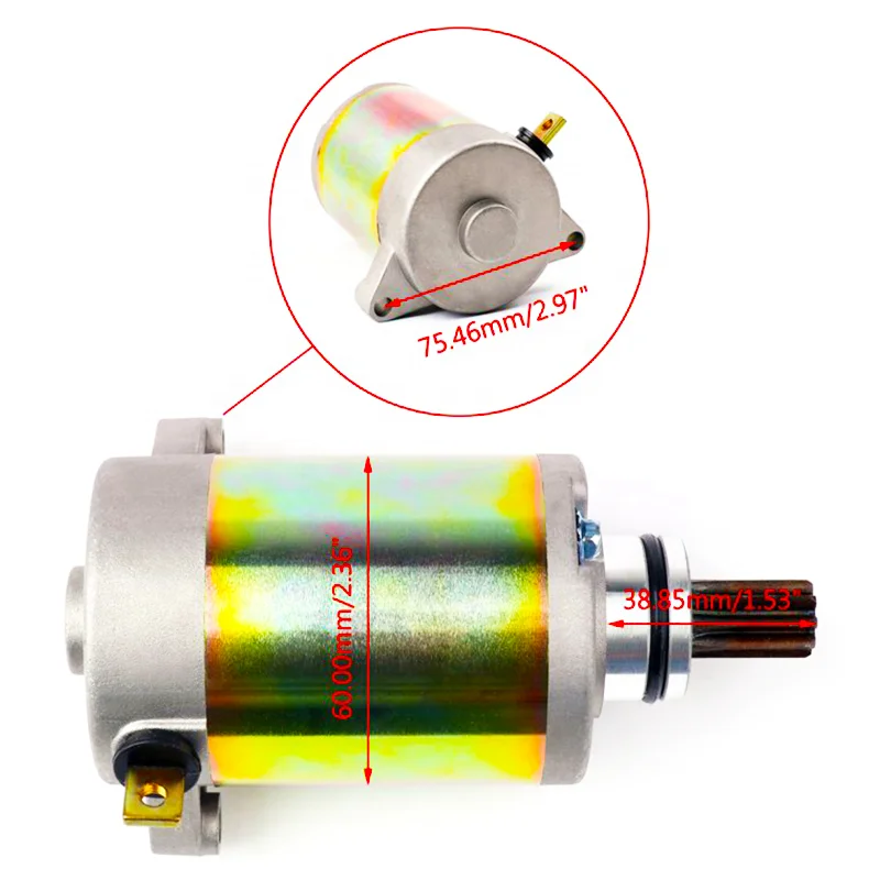 SAPPHIER-125 AN125 HWX VS125  Suzuki VS 125 VS 150 motorcycle starter motor