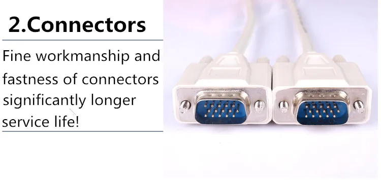 6FT HDB15Male to HDB15 male Serial RS232 cable Null modem cable