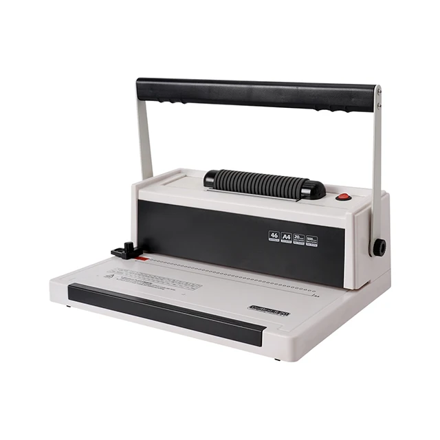 S20 Custom Single Coil Binding Manual Binding A4 Newest Sprial Office Coil Binding Punching Machine