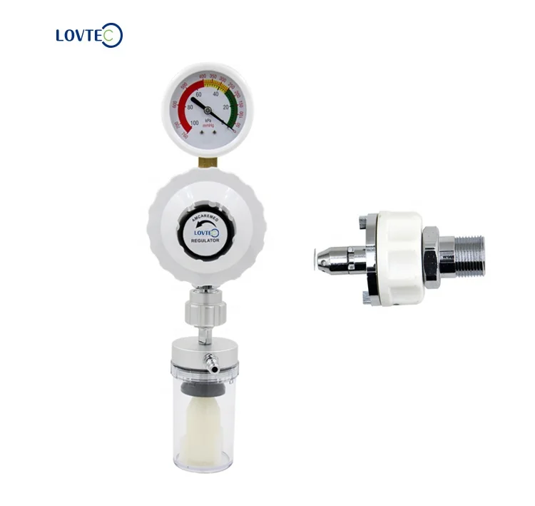 Lovtec Newest Medical vacuum devices  vacuum valve suction regulator pressure Adjust with safety bottle