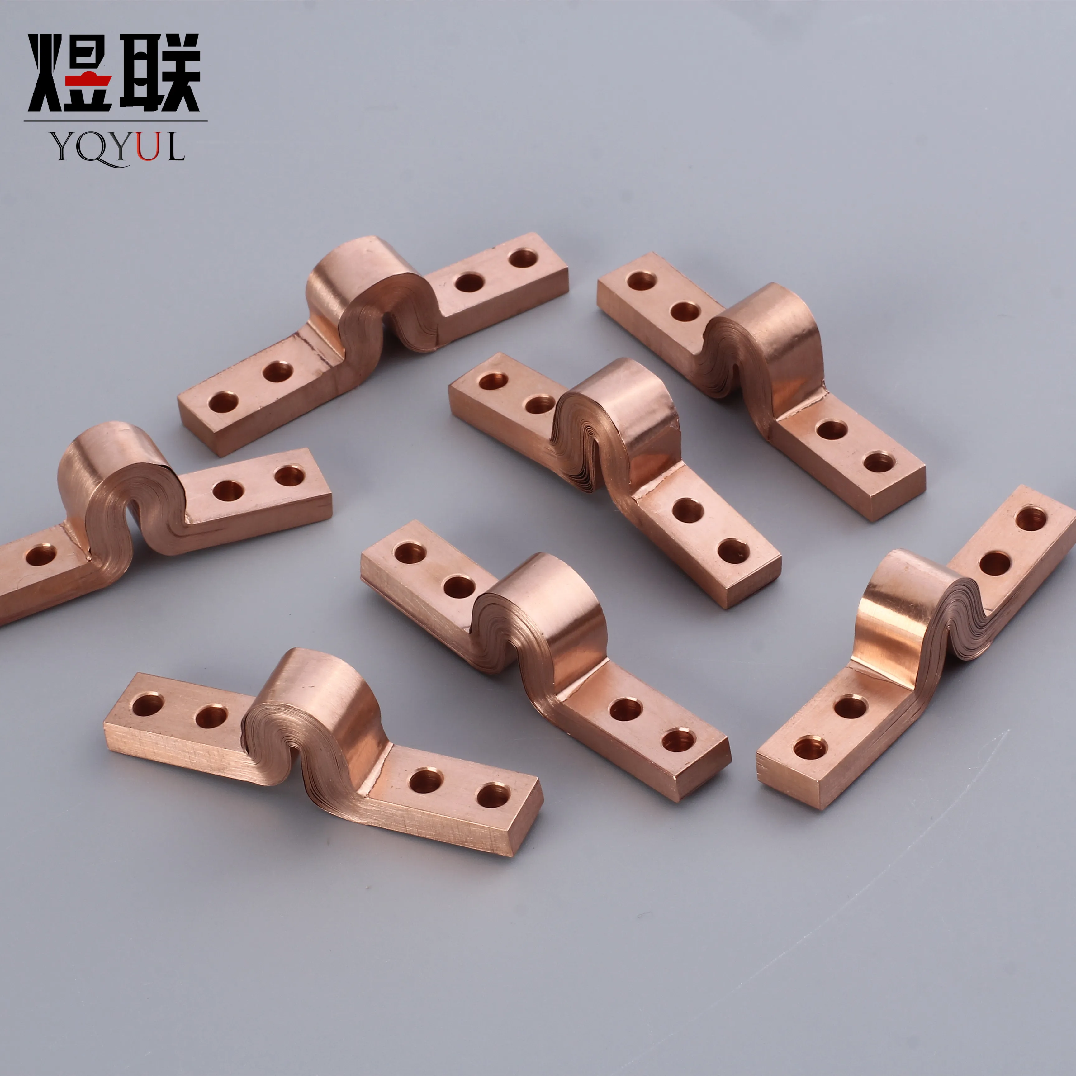 
Copper Busbar Laminated Flexible Electrical Shunt 