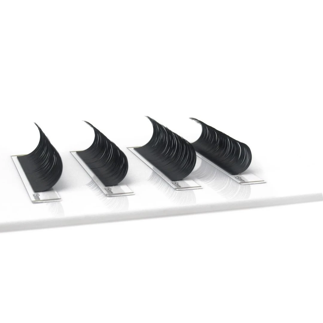 Factory direct wholesale lashes Extension grafting eyelashes Individual Eyelash Extension 3d mink lashes extension trays