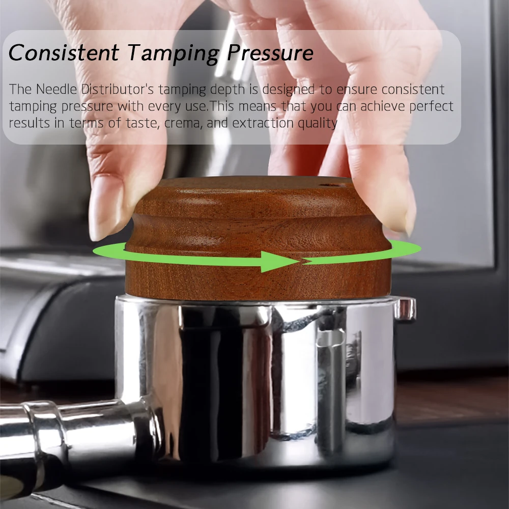 Оптовая цена 1 шт. инструмент для распределения кофе эспрессо выравнивания порошка мешалка распределитель кофейных игл