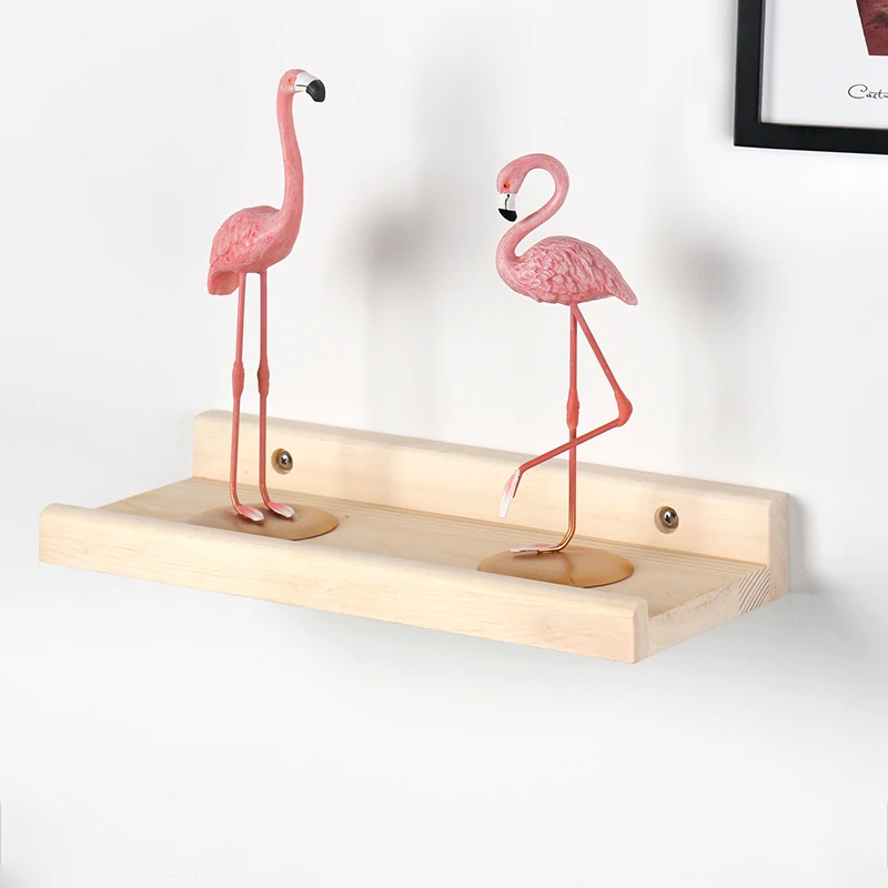 Rustic Floating Wooden  Wall Shelves  Floating Wall Shelf Wood Wall Mount Wooden Shelf