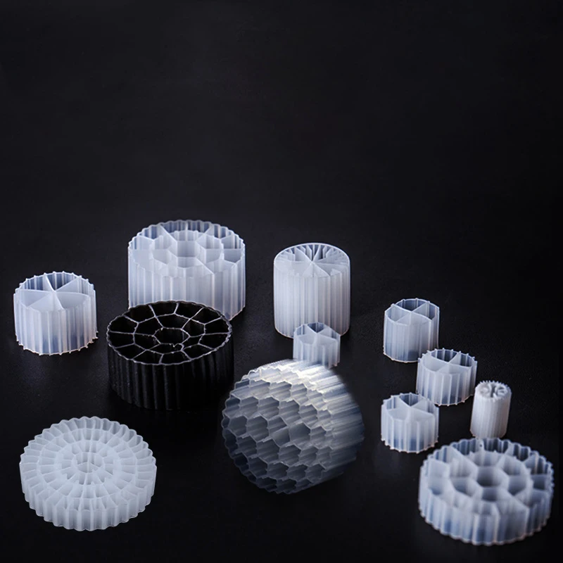 Factory MBBR Fluidized Bed Filter Media Sewage Treatment Hdpe Active Biological MBBR Suspended Filter Media