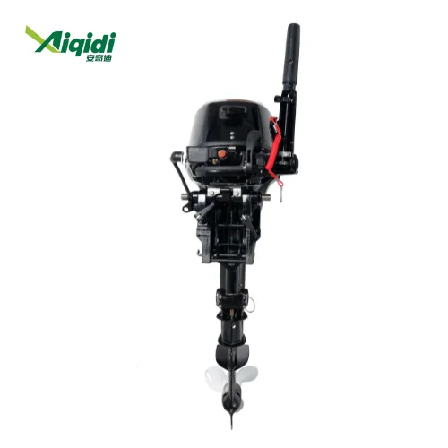 AIQIDI Popular 4 Stroke Electric Start Tiller Control Outboard Engine 20HP Boat Motor