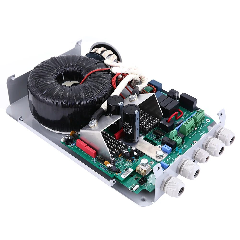 Hybrid Inverter AC Transfer Switch for off-grid, self-consumption, onboard maritime land power systems safety and industry