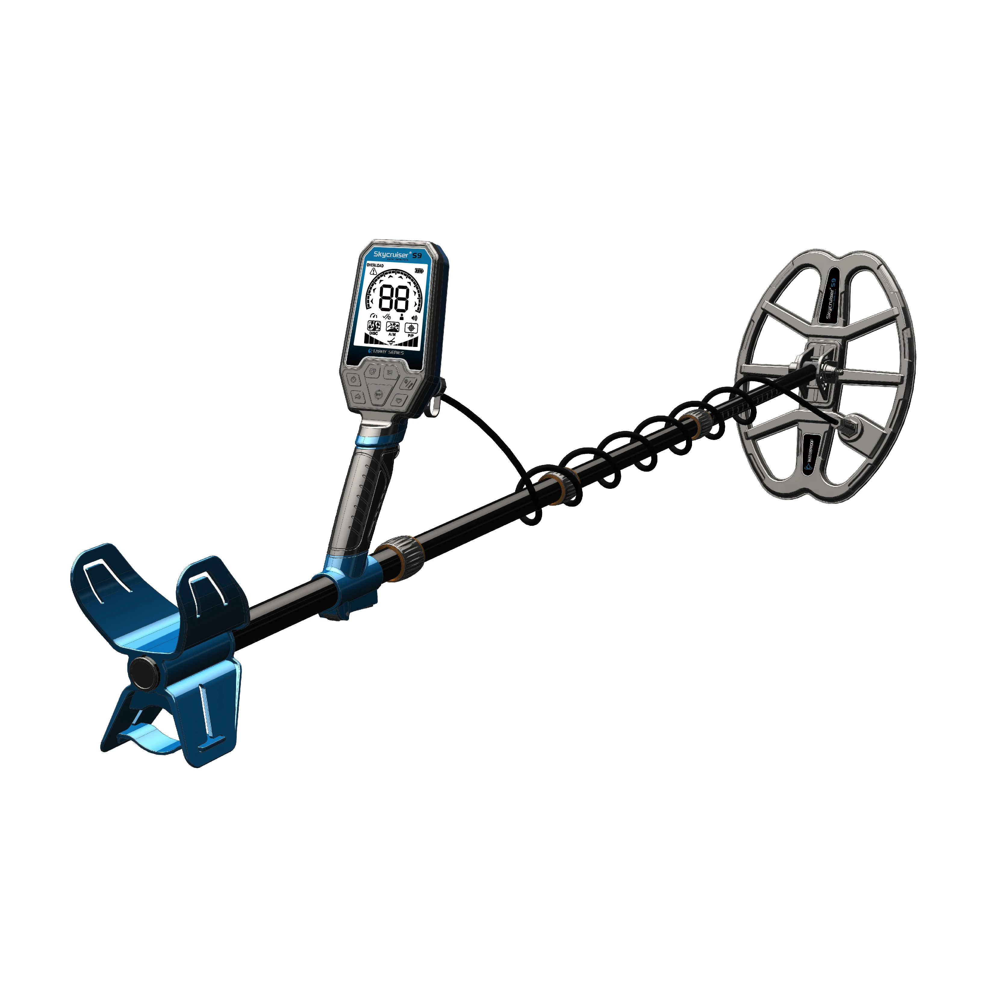 S9 Professional Waterproof  Metal Detector for Adults professional Gold  Metal Detector