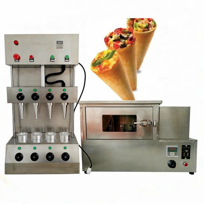 Best selling electric conveyor pizza cone oven making machine for restaurant equipment making line