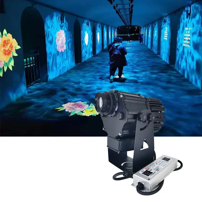 300W 500W Customized High Power IP65 Waterproof Outdoor Advertising Building Led Light Gobo Logo Projector