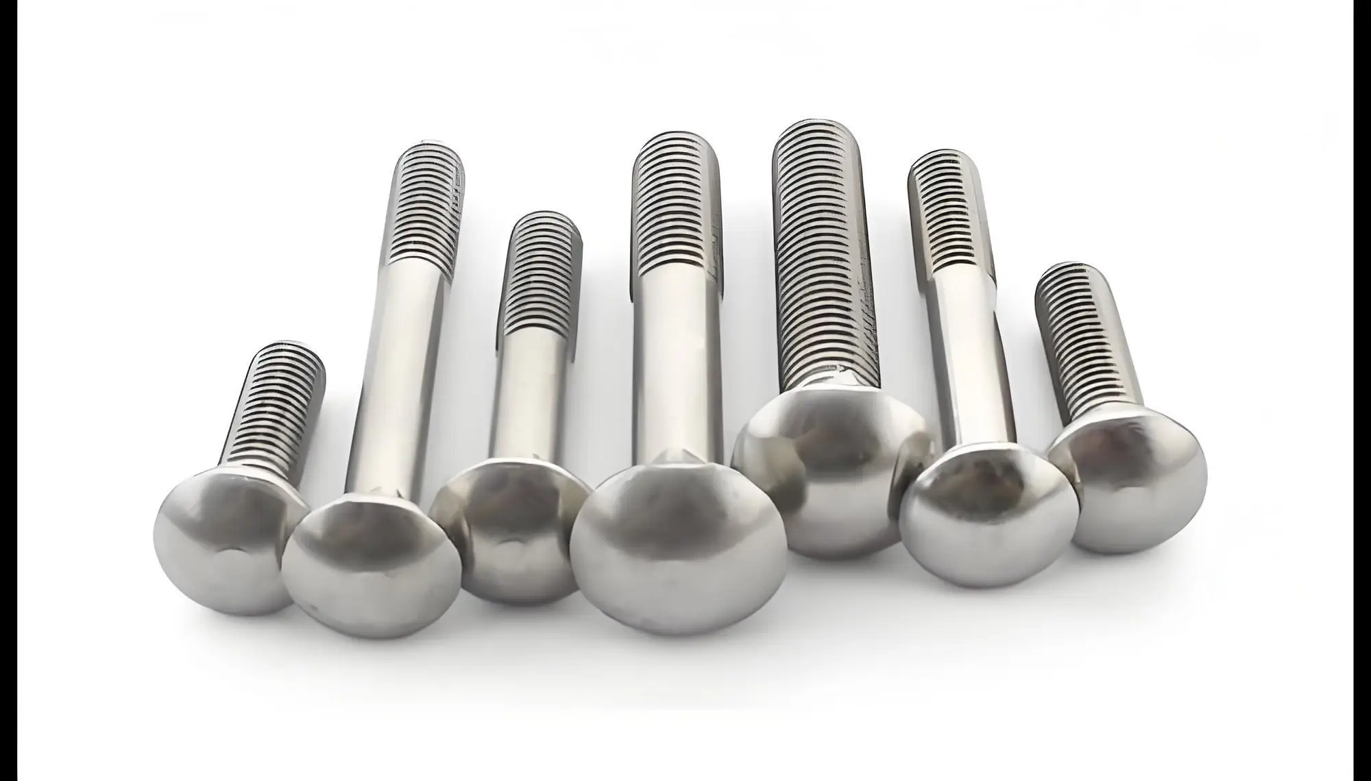 Modern Design High Quality Stainless Steel Large Head Carriage Bolts Screws M3 Titanium Brass Plastic Mechanical Shaft Fixing