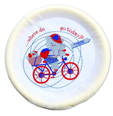 Детский уличный фрисби с логотипом на заказ