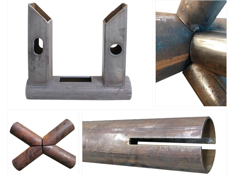 High Precision Automatic Round Pipe Plasma Cutting Machine Square Tube Plasma Cutter