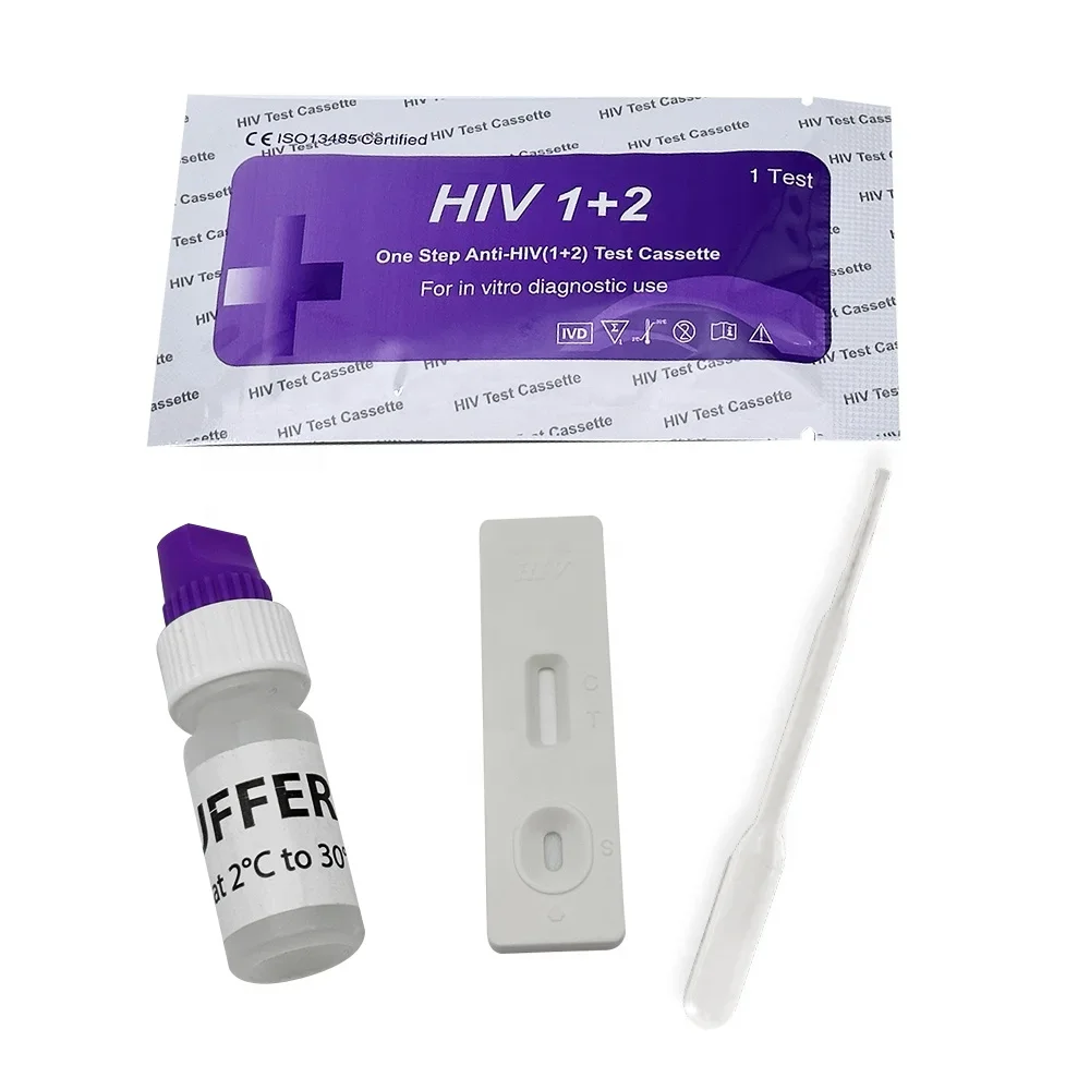 High accuracy medical diagnostic HIV rapid detection strips medical disposable professional high quality HIV rapid test kit