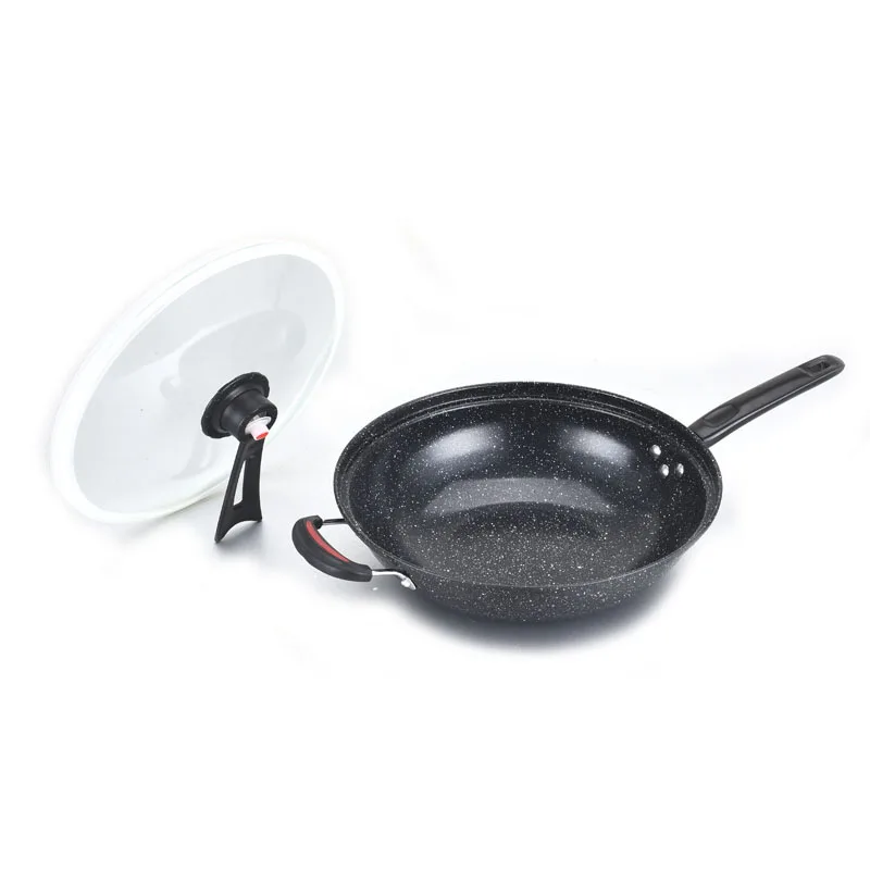 Traditional Hand Hammered kitchen Wok Carbon Steel Pan Wok cookware