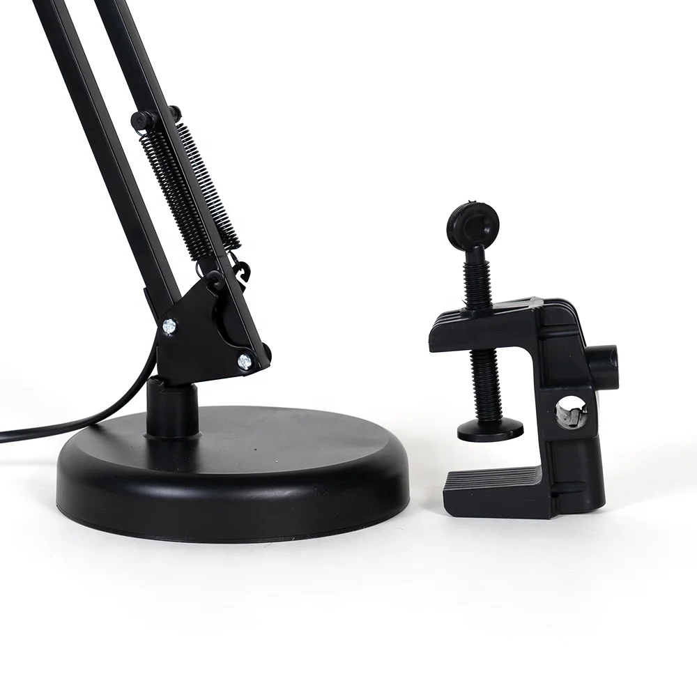 Globe Electric Swing-Arm Desk Lamp with Base And Clip