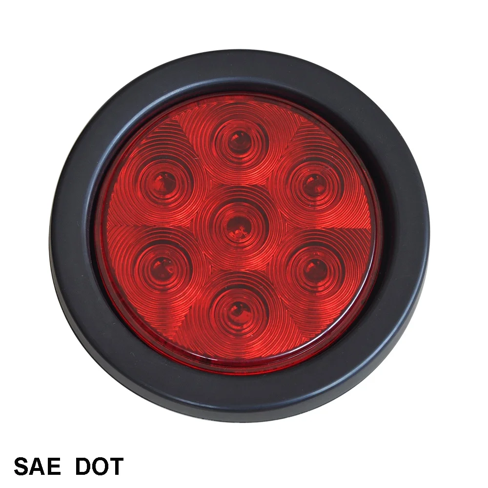 4 inch Round LED STT Light 12V 4 inch round tail lights DOT approved