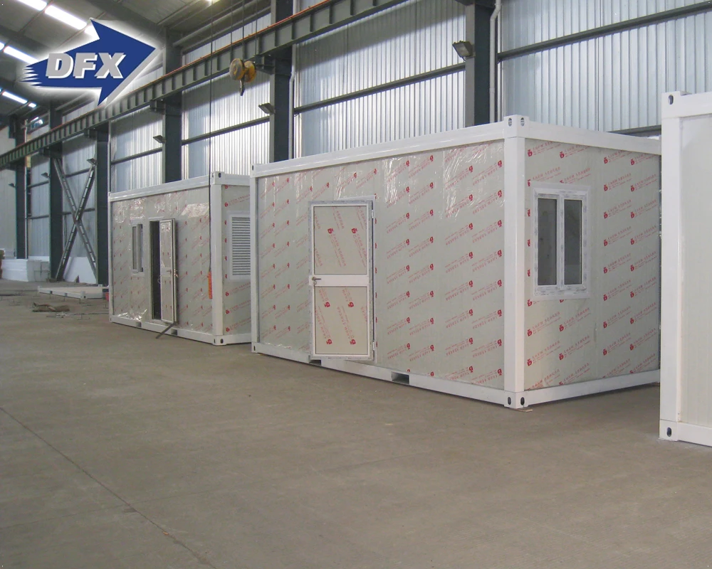 prefab container house two storey container house