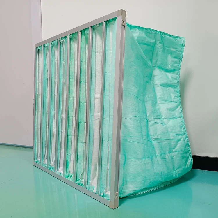 Industrial F6 8 Pockets remove dust For Cabinet Air Conditioner