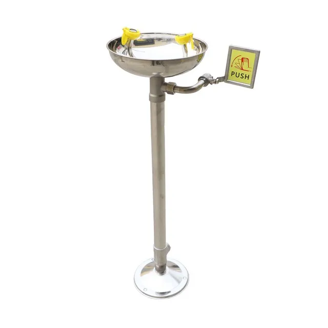 vertical emergency eye wash station laboratory use eye washer