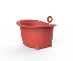 Portable Plastic PP Baby Bathtubs Large Space Baby Bath Tub With Seat