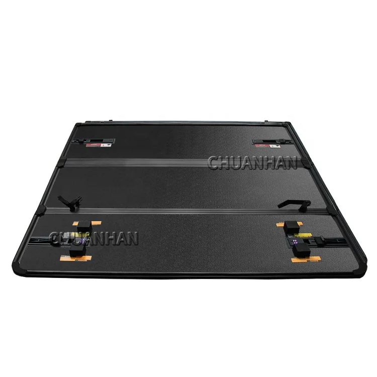 
Factory supply Hard Tri Fold Aluminum Tonneau Cover for Toyota Hilux Vigo Revo 