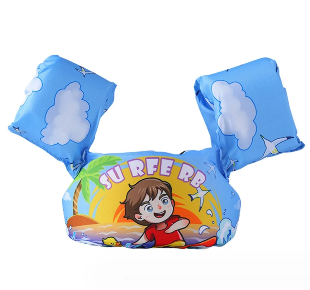 Inflatable Kids Arm Bands Floatation Water Sleeves Floats Tube Water Wings Swimming Arm Floats