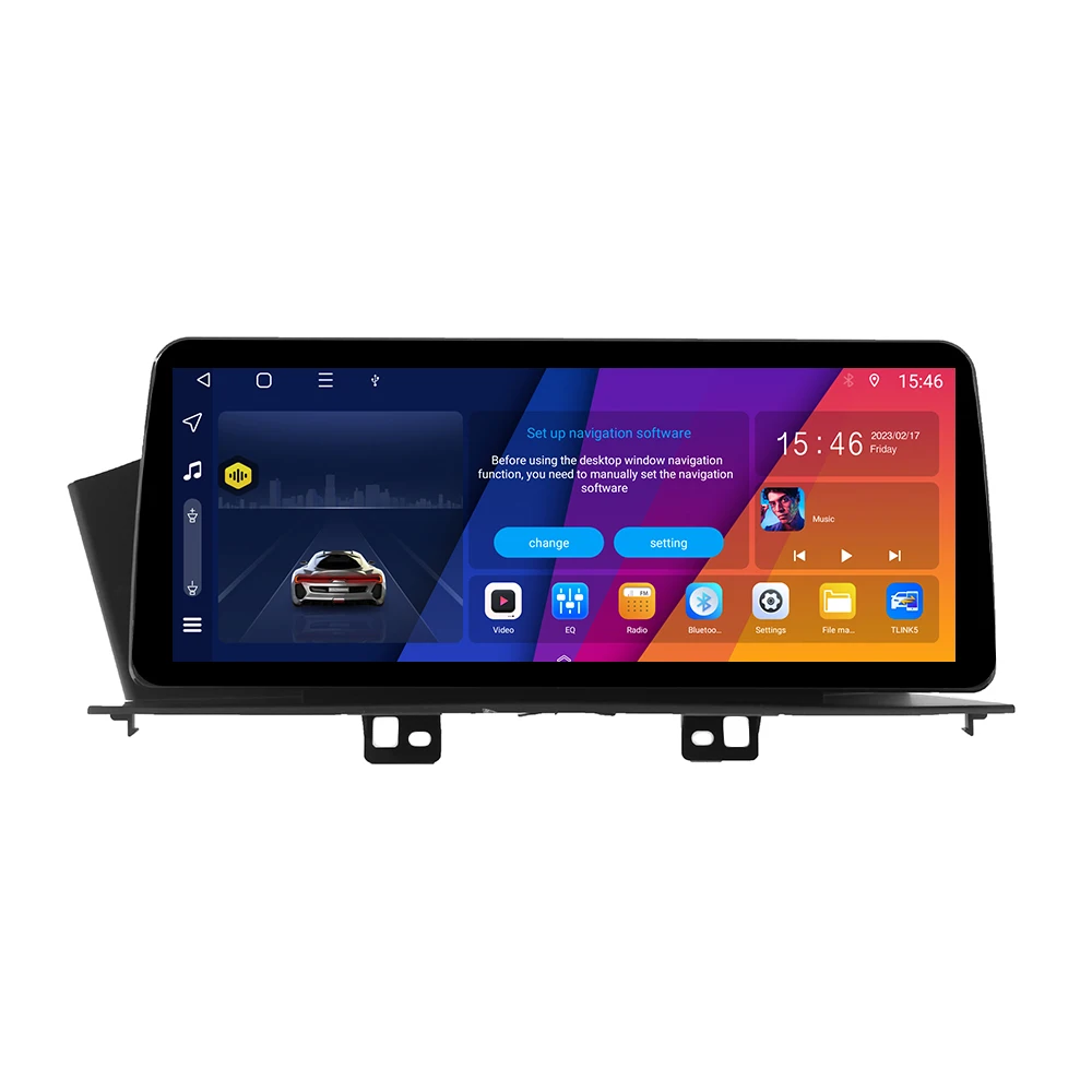 12.3 Inch In-cell QLED Screen Car Radio For Honda Accord 9 2014-2017 Android Octa Core Car Stereo DVD GPS Navigation Carplay