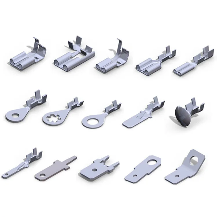 Non isolé calibre cuivre laiton anneau de baril ouvert nu câble cosse fil connecteur à sertir rond cercle estampage Terminal