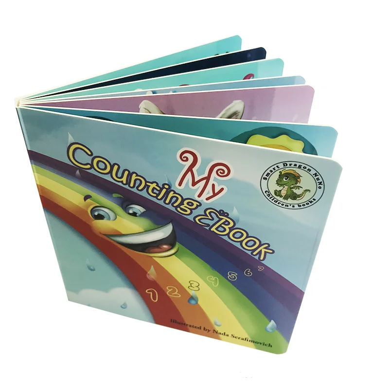 Factory Cheap Custom Print Paperback Children Comic Book Bags Story Book Baby Board Book Printing for Kids